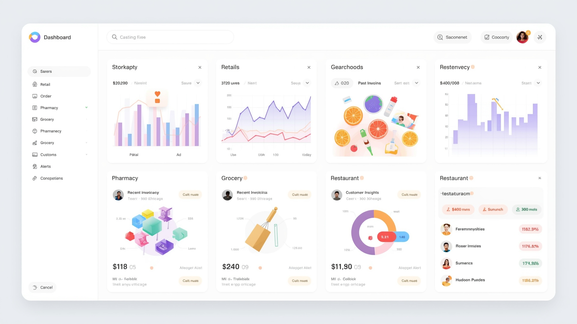 Restaurant Dashboard